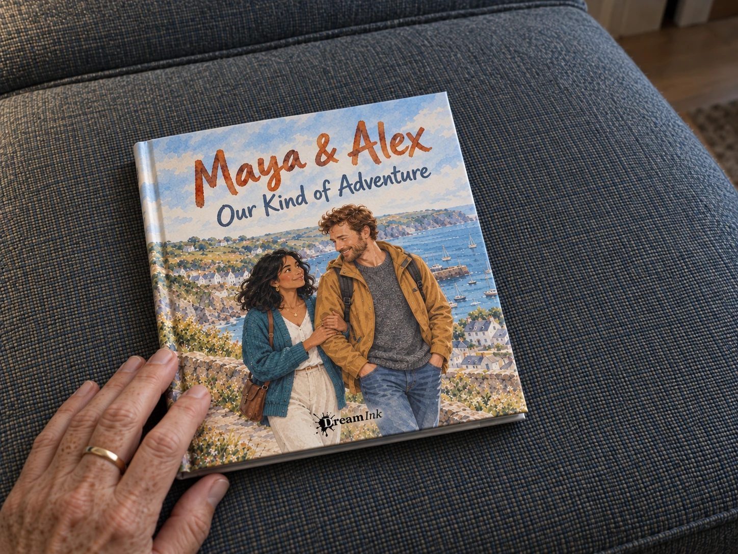 Example story for Maya & Alex: closed hardcover