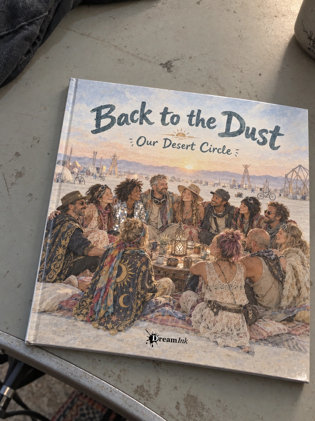 Example story for Our Desert Circle: closed hardcover